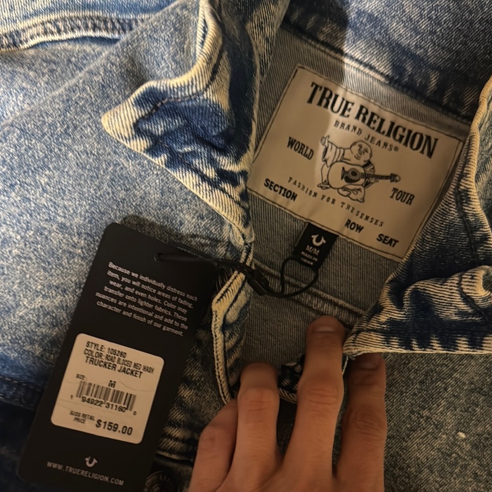 True Religion Men's Blue Jeans